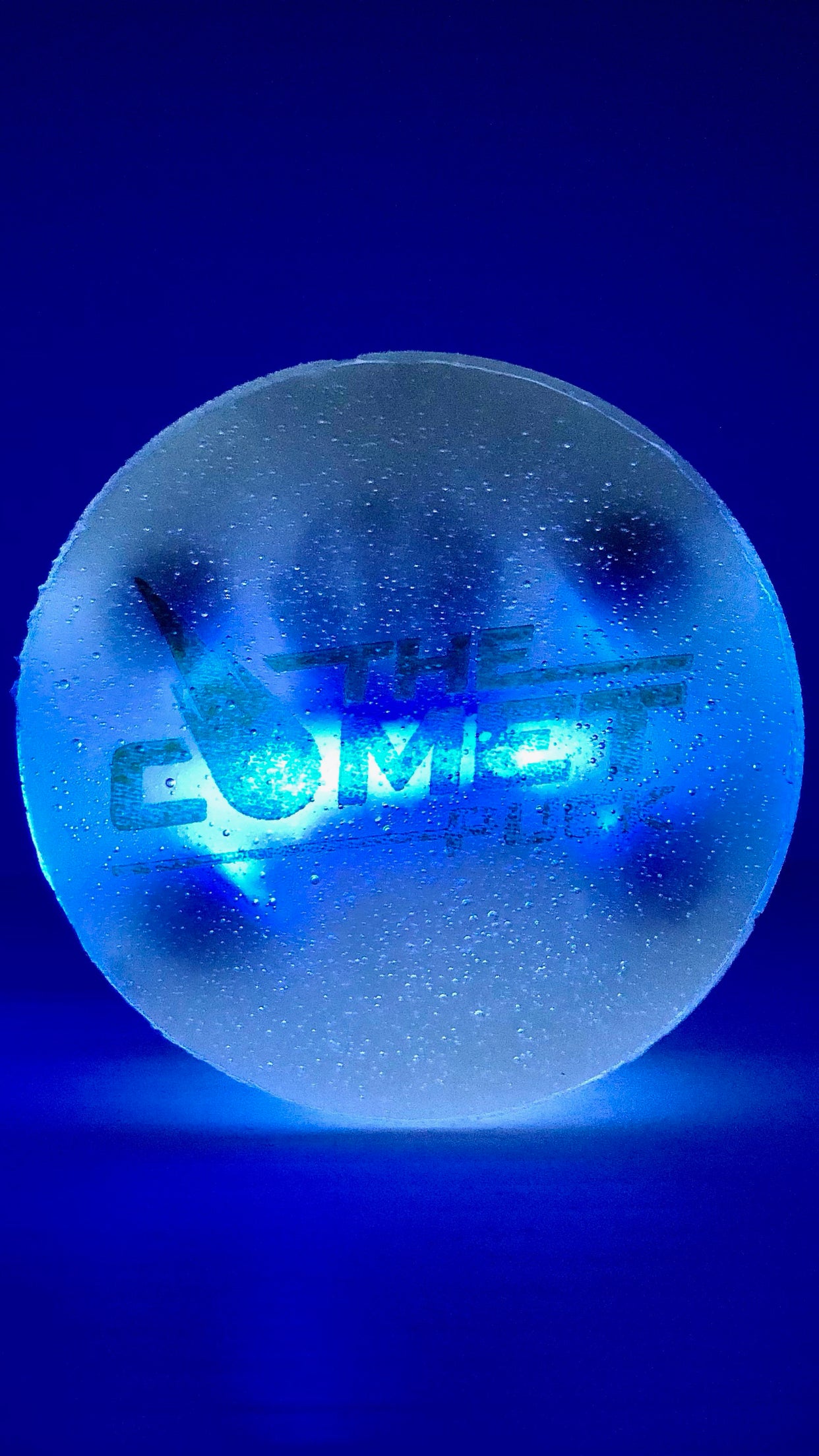 The Comet Puck ICE 4-Pack. Regulation 6oz. L.E.D. Light Up Ice Hockey Pucks. Slap-Shot Ready.